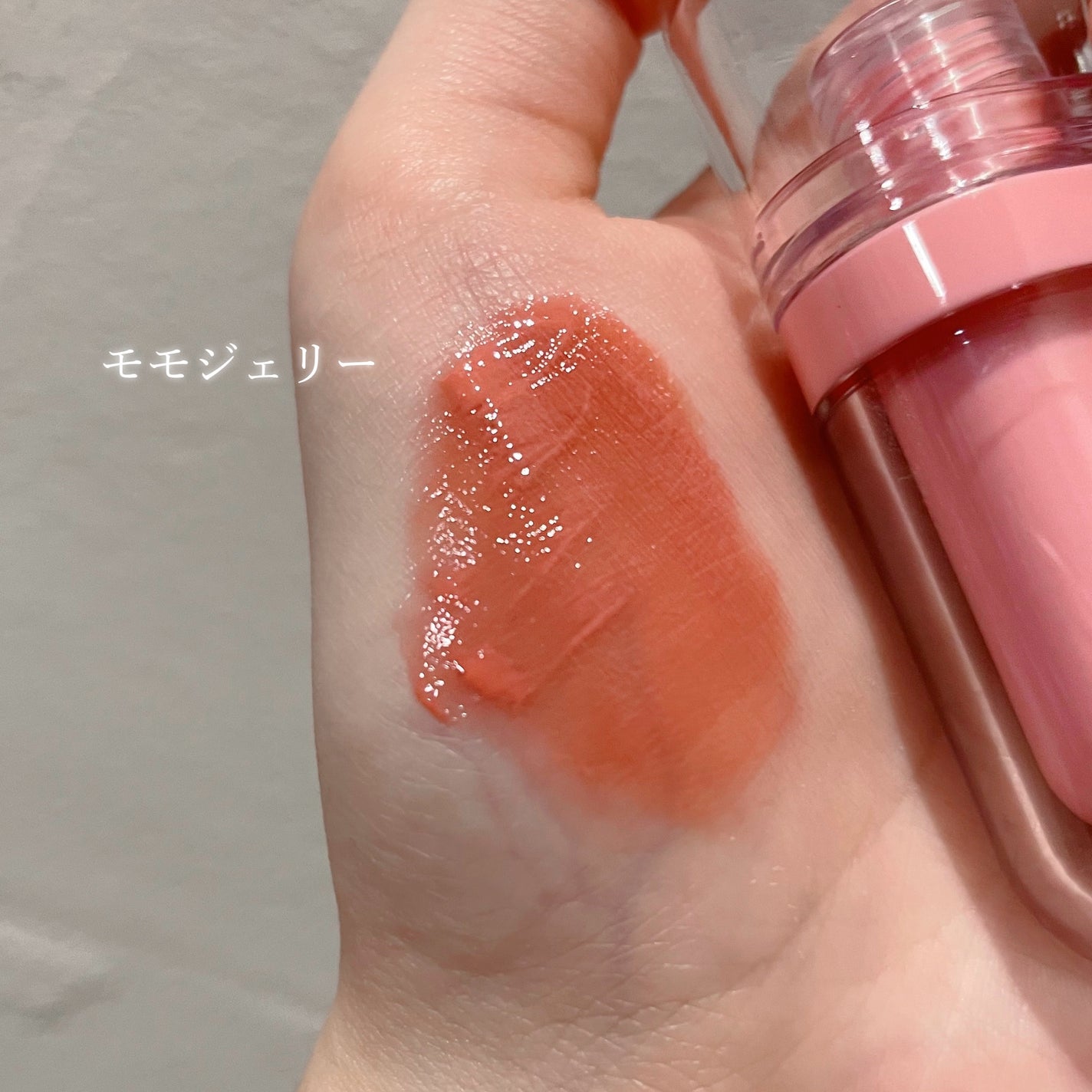 ジェルフィットティント/AMUSE/リップティントを使ったクチコミ(3枚目)