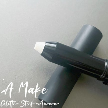 エーメイク グリッタースティック/A/mAke/グリッターを使ったクチコミ(4枚目)