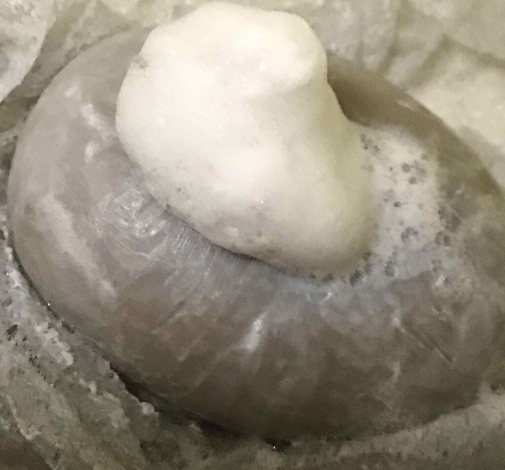 ドットウォッシー洗顔石鹸(旧)/ペリカン石鹸/洗顔石鹸を使ったクチコミ(4枚目)