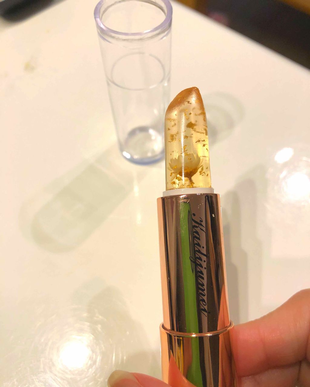 フラワーティントリップN オイルイン/Kailijumei/リップティントを使ったクチコミ（1枚目）