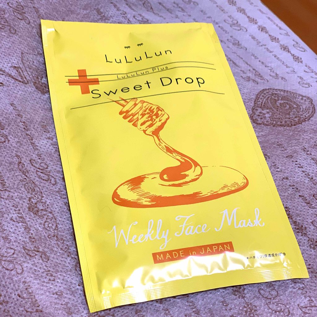 ルルルンプラス スウィートドロップ/ルルルン/シートマスク・パックを使ったクチコミ(1枚目)