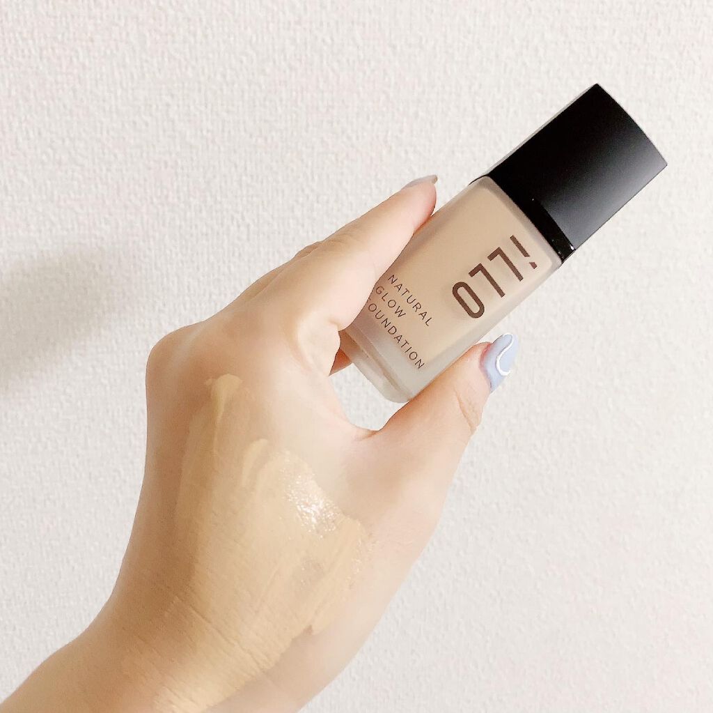 NATURAL GLOW FOUNDATION(ナチュラルグロウファンデーション)/iLLO/リキッドファンデーションを使ったクチコミ(3枚目)
