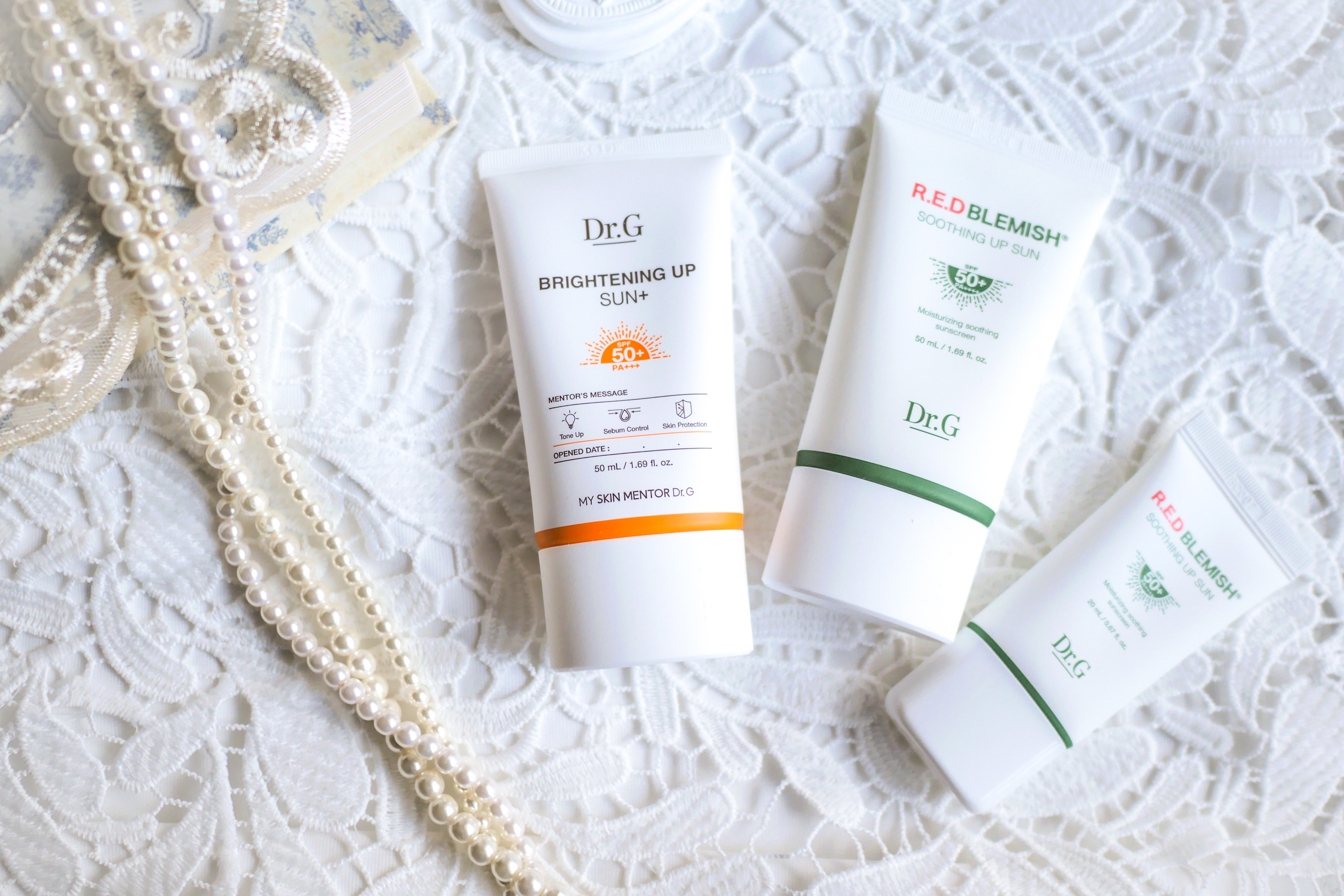 レッドブレミッシュスージングアップサン/Dr.G/日焼け止めクリームを使ったクチコミ（1枚目）