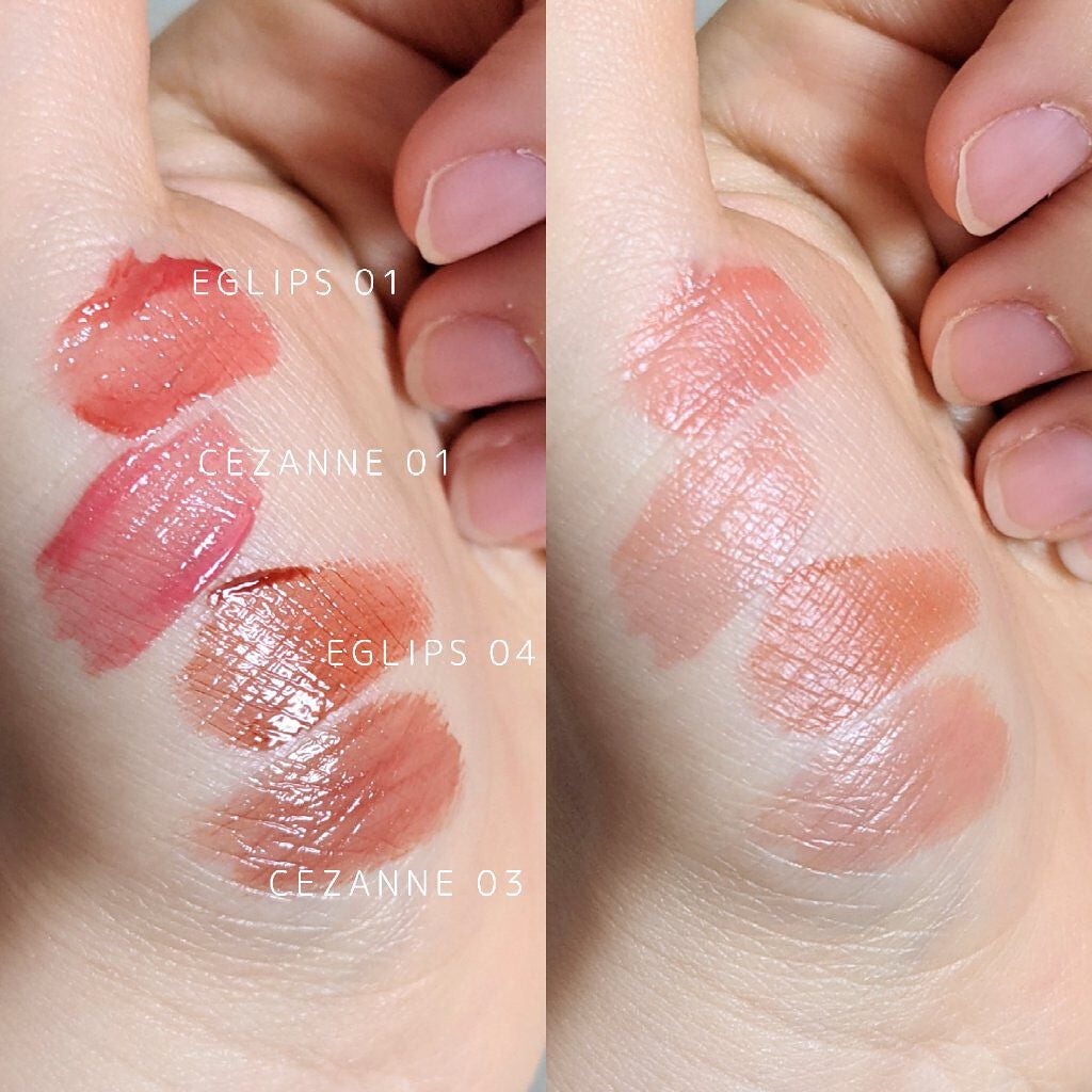 ウォータリーティントリップ/CEZANNE/リップティントを使ったクチコミ(5枚目)