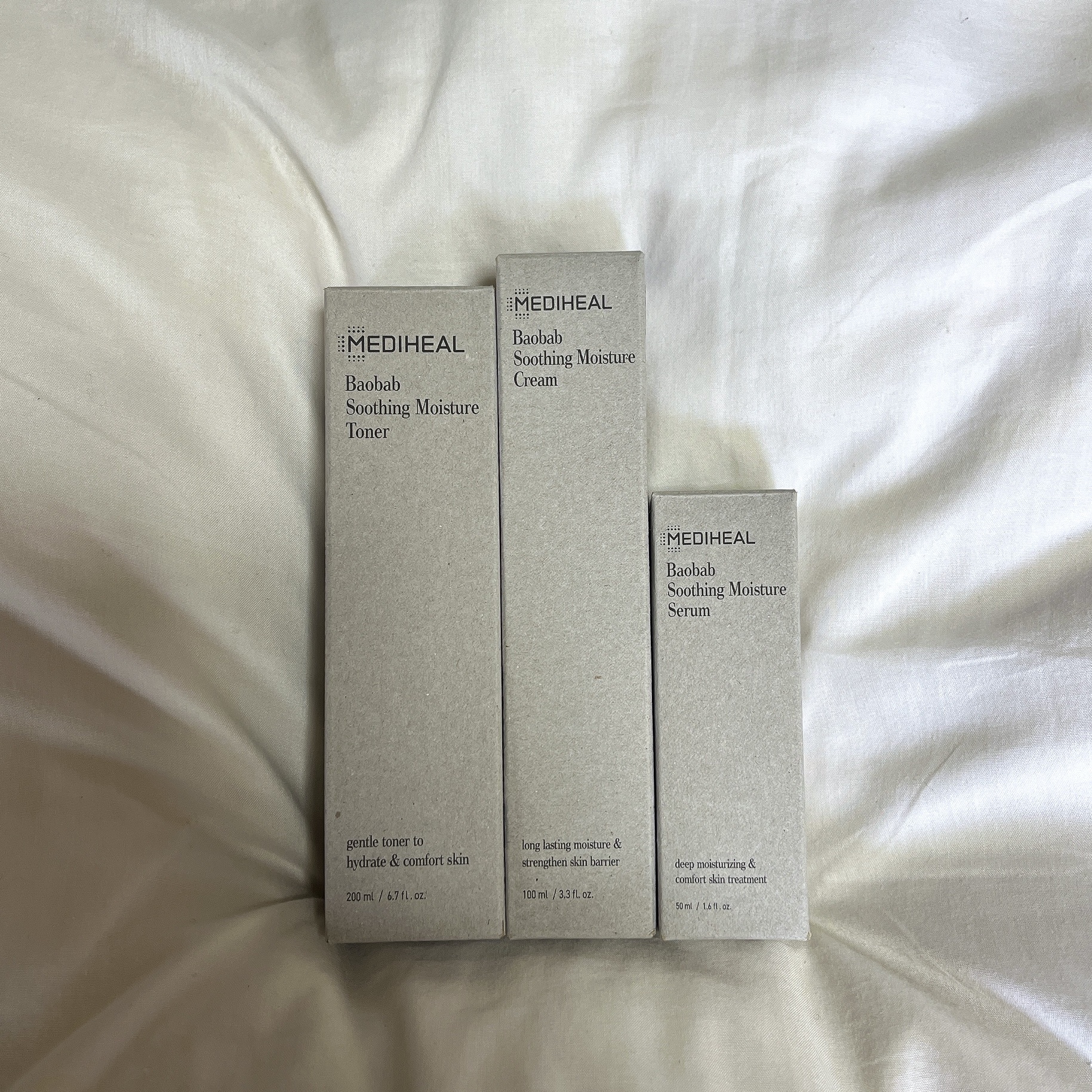 バオバブ スージング モイスチャークリーム/MEDIHEAL/フェイスクリームを使ったクチコミ（2枚目）