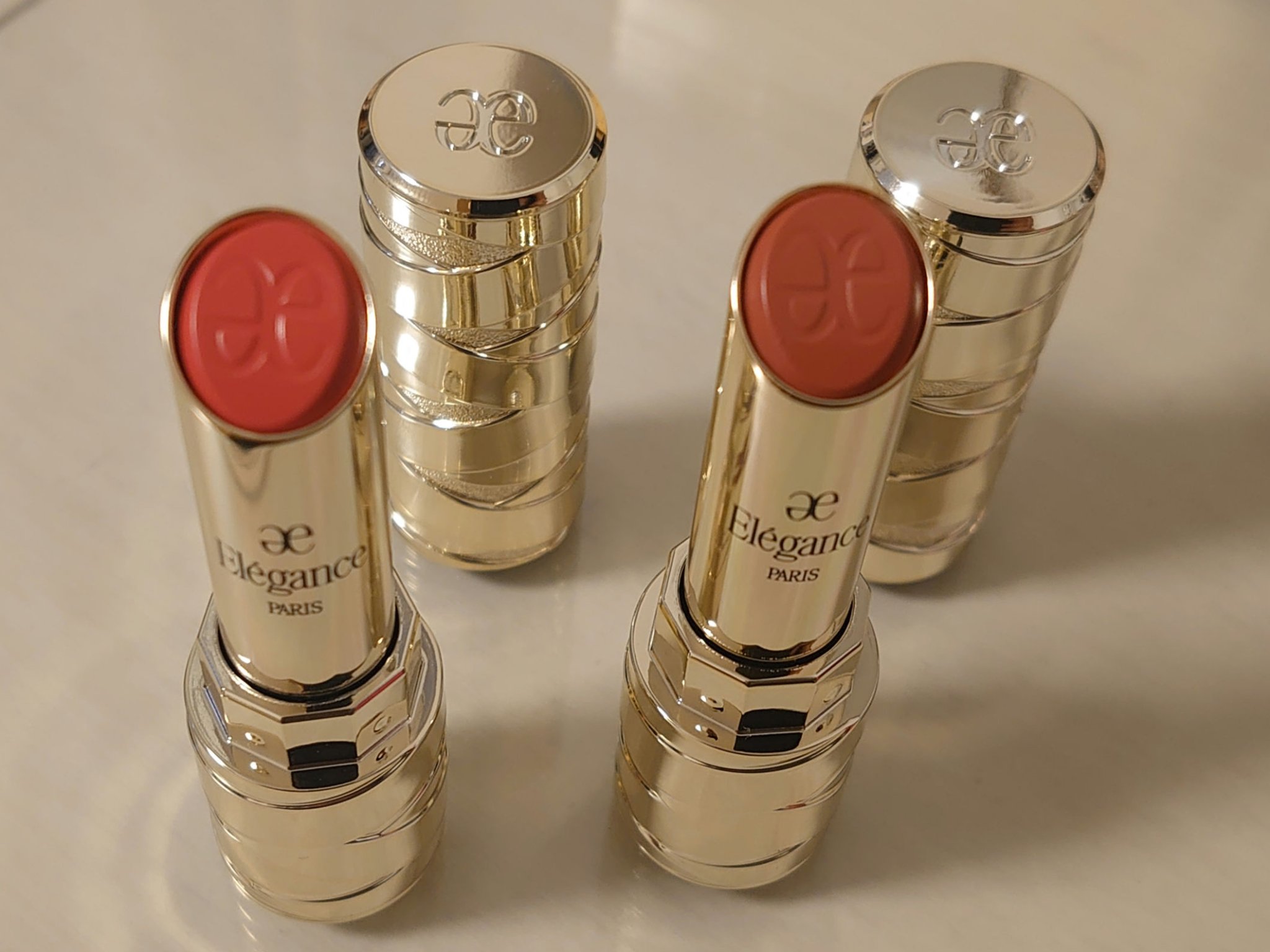 ルージュ クラジュール 08 可憐さを引き出すピンクベージュ/Elégance/口紅を使ったクチコミ（1枚目）