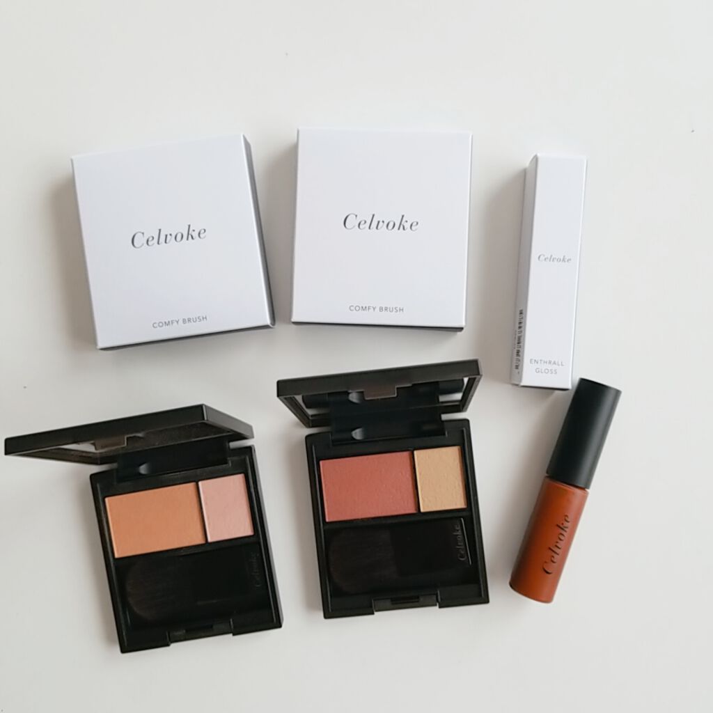 セルヴォーク カムフィー ブラッシュ/Celvoke/パウダーチークを使ったクチコミ(1枚目)