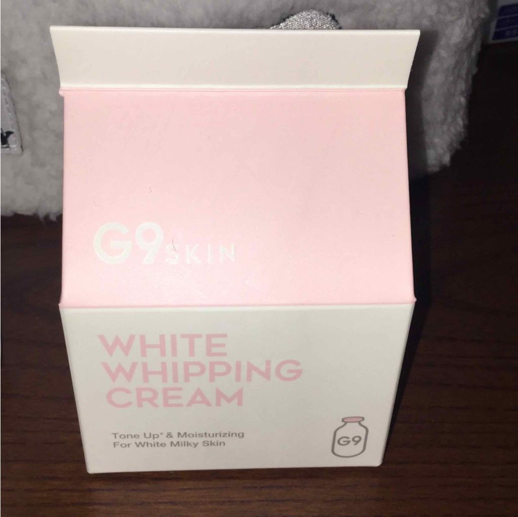 WHITE WHIPPING CREAM(ウユクリーム)/G9SKIN/化粧下地を使ったクチコミ(1枚目)
