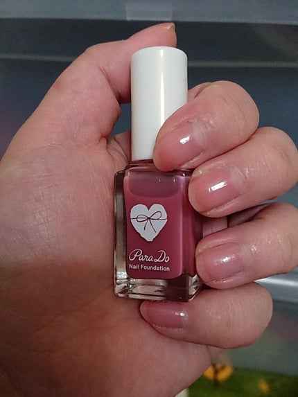 ネイルファンデーション/パラドゥ/マニキュアを使ったクチコミ(1枚目)