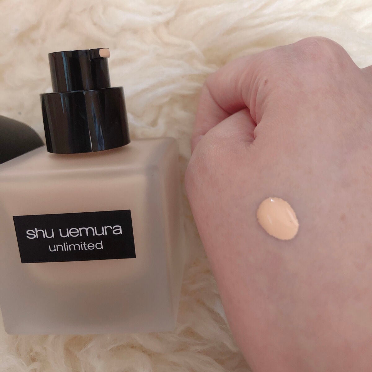 (旧)アンリミテッド ラスティング フルイド/shu uemura/リキッドファンデーションを使ったクチコミ(3枚目)