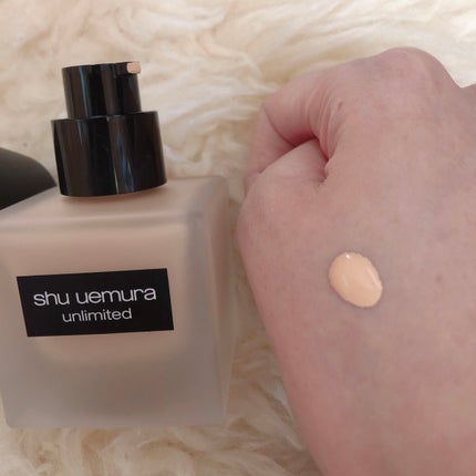 (旧)アンリミテッド ラスティング フルイド/shu uemura/リキッドファンデーションを使ったクチコミ(3枚目)