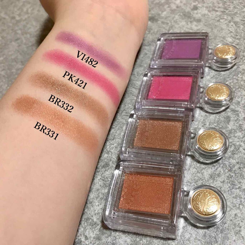 シャドーカスタマイズ/MAJOLICA MAJORCA/単色アイシャドウを使ったクチコミ(3枚目)