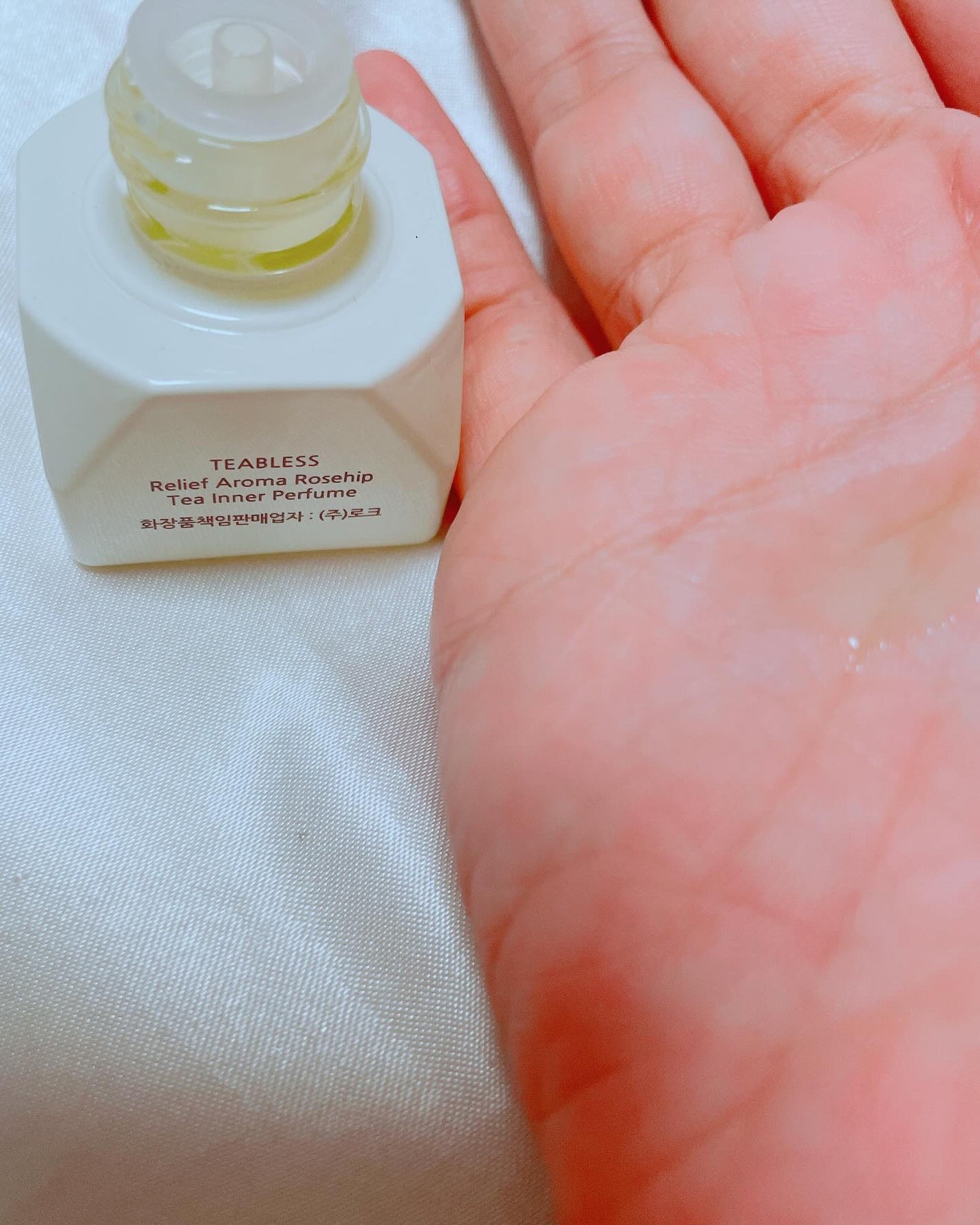 イランイランカモミールティーインナーパフューム/TEABLESS/香水(レディース)を使ったクチコミ(4枚目)