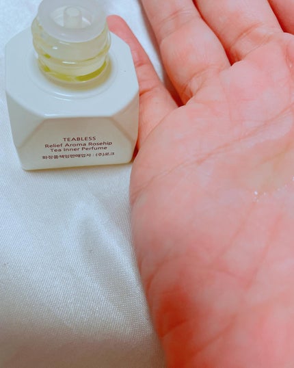 イランイランカモミールティーインナーパフューム/TEABLESS/香水(レディース)を使ったクチコミ(4枚目)