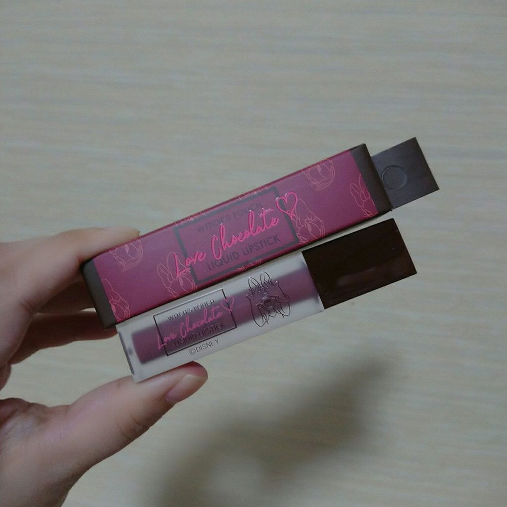 Love Chocolate リキッドリップスティック/Witch's Pouch/口紅を使ったクチコミ(1枚目)