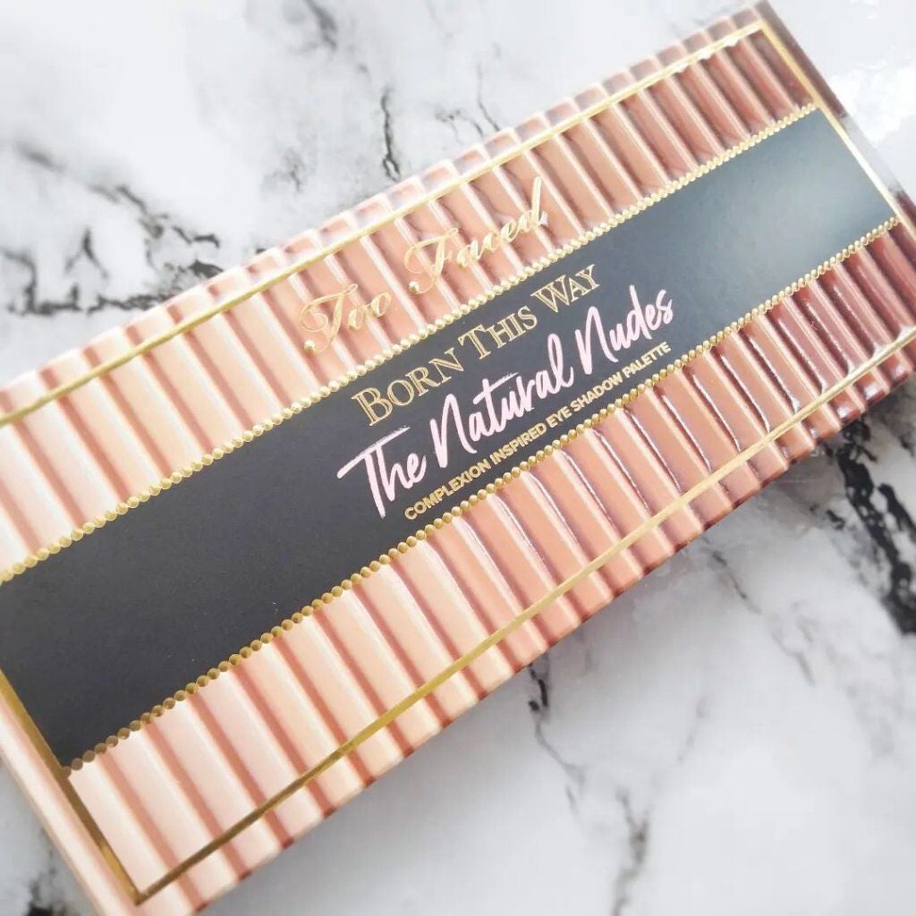 ボーン ディス ウェイ ザ ナチュラル ヌード アイシャドウ パレット/Too Faced/アイシャドウパレットを使ったクチコミ(7枚目)