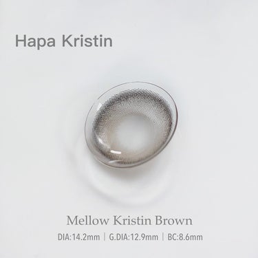 Mellow Kristin/Hapa kristin/カラーコンタクトレンズを使ったクチコミ（2枚目）