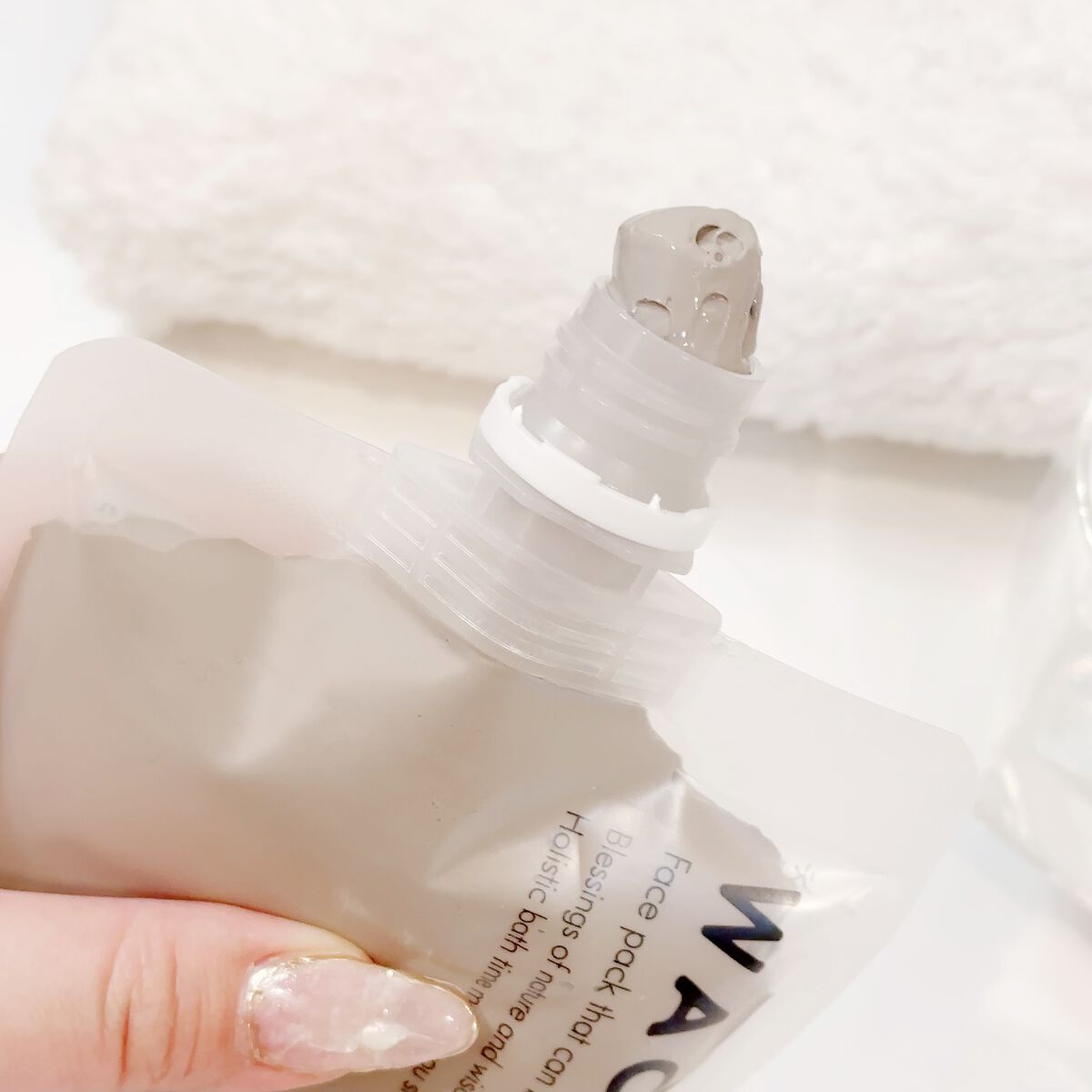 skinmarche WAOPLUS プロフェッショナルクレイパック/ブレーンコスモス/洗い流すパック・マスクを使ったクチコミ(4枚目)