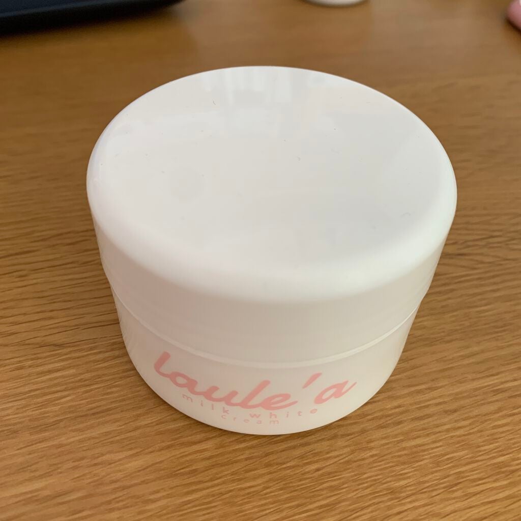 ミルクホワイトクリーム/Laule'a/フェイスクリームを使ったクチコミ(1枚目)