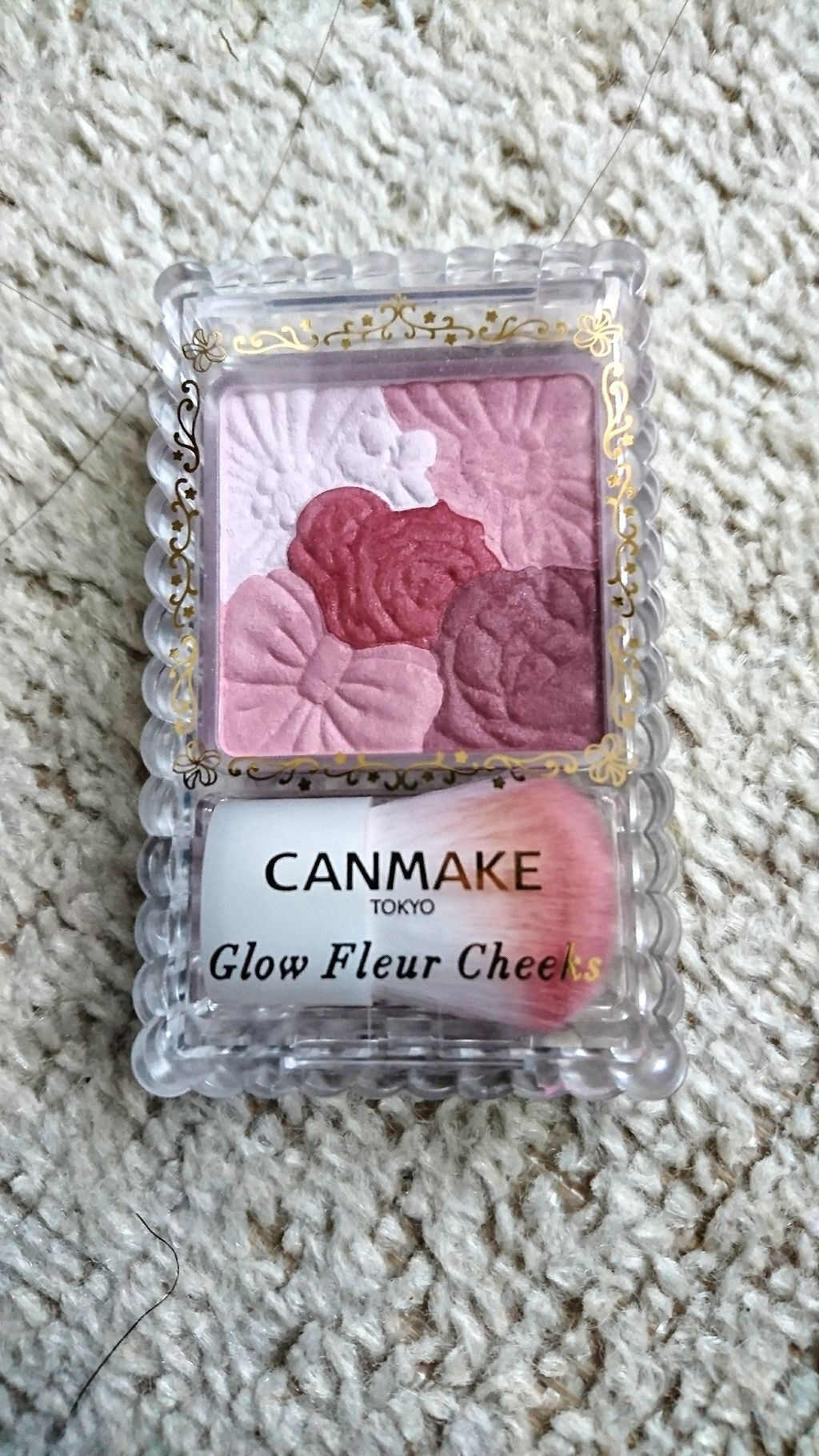 グロウフルールチークス/キャンメイク/パウダーチークを使ったクチコミ(1枚目)