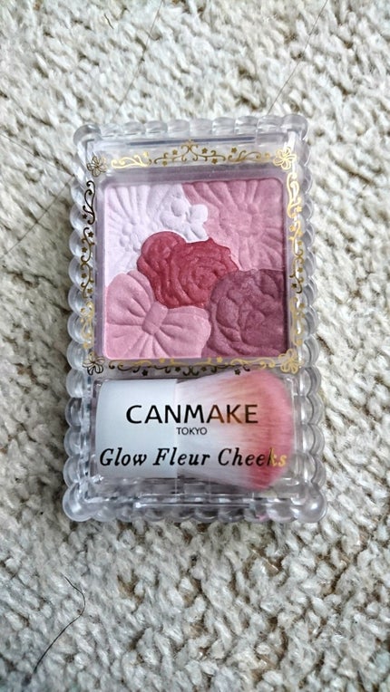 グロウフルールチークス/キャンメイク/パウダーチークを使ったクチコミ(1枚目)