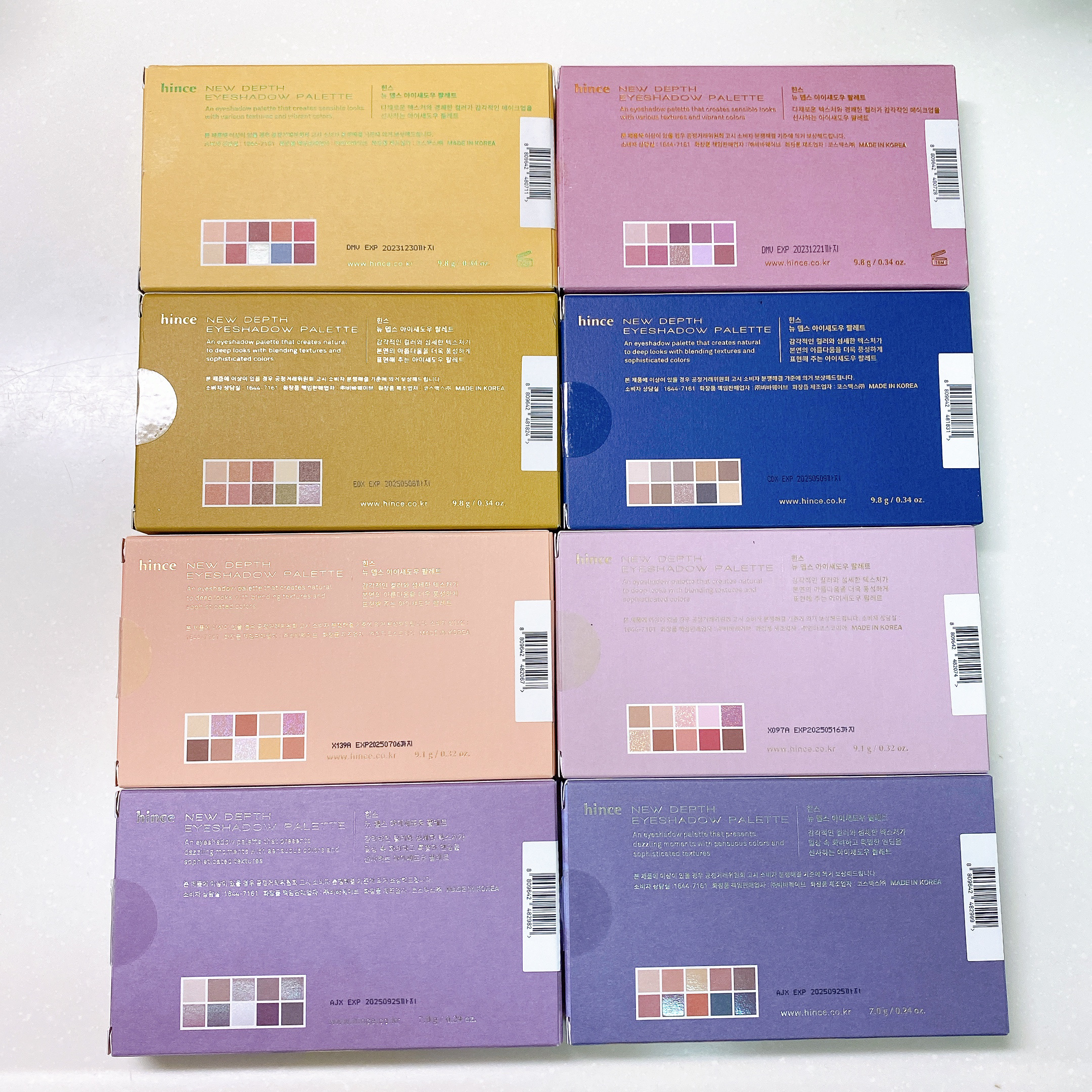 ニューデップスアイシャドウパレット/hince/アイシャドウパレットを使ったクチコミ（3枚目）