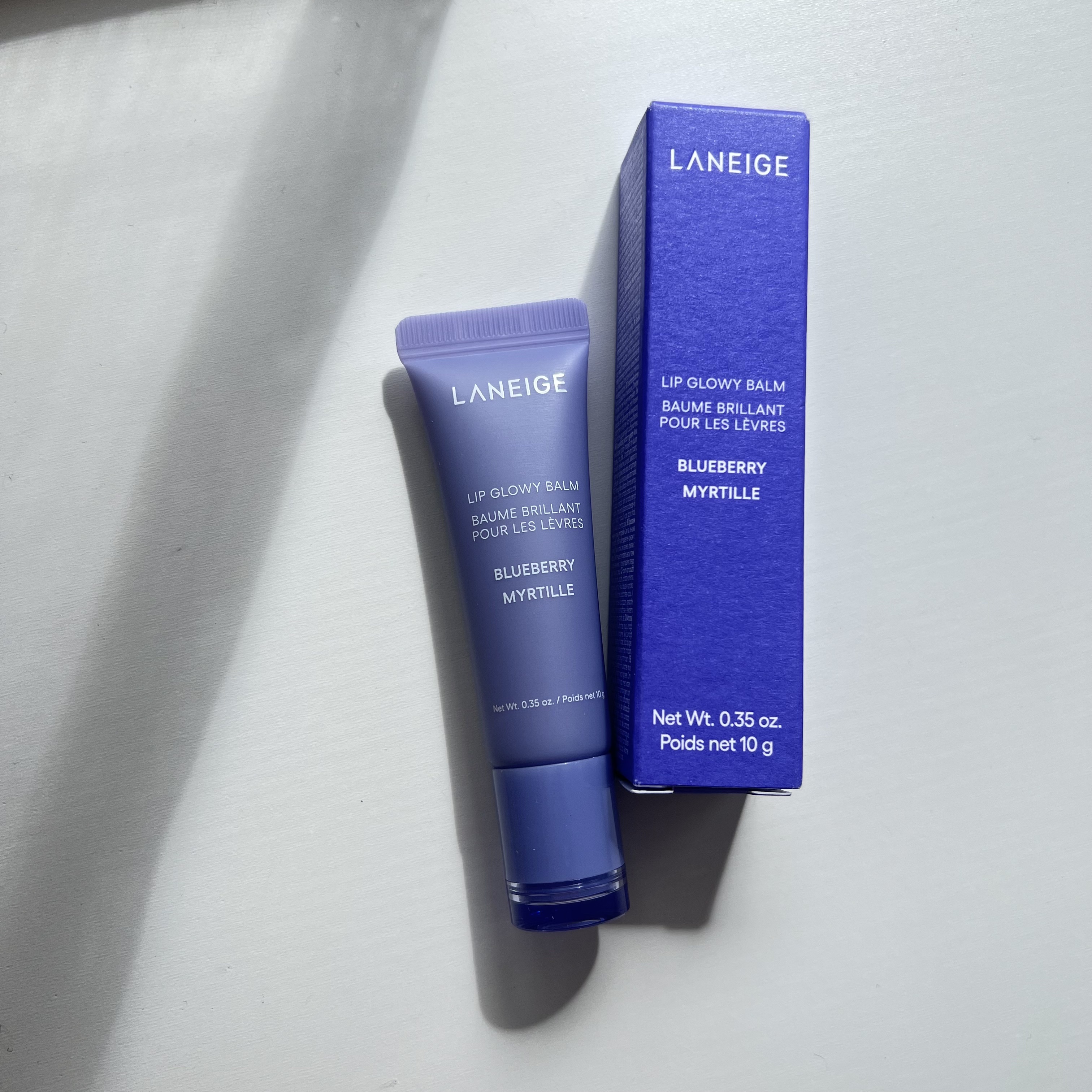 リップグロウィバーム ブルーベリー/LANEIGE/リップバームを使ったクチコミ（1枚目）