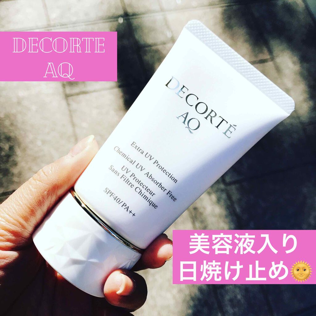 AQ MW エクストラ プロテクション/DECORTÉ/日焼け止めミルクを使ったクチコミ（1枚目）