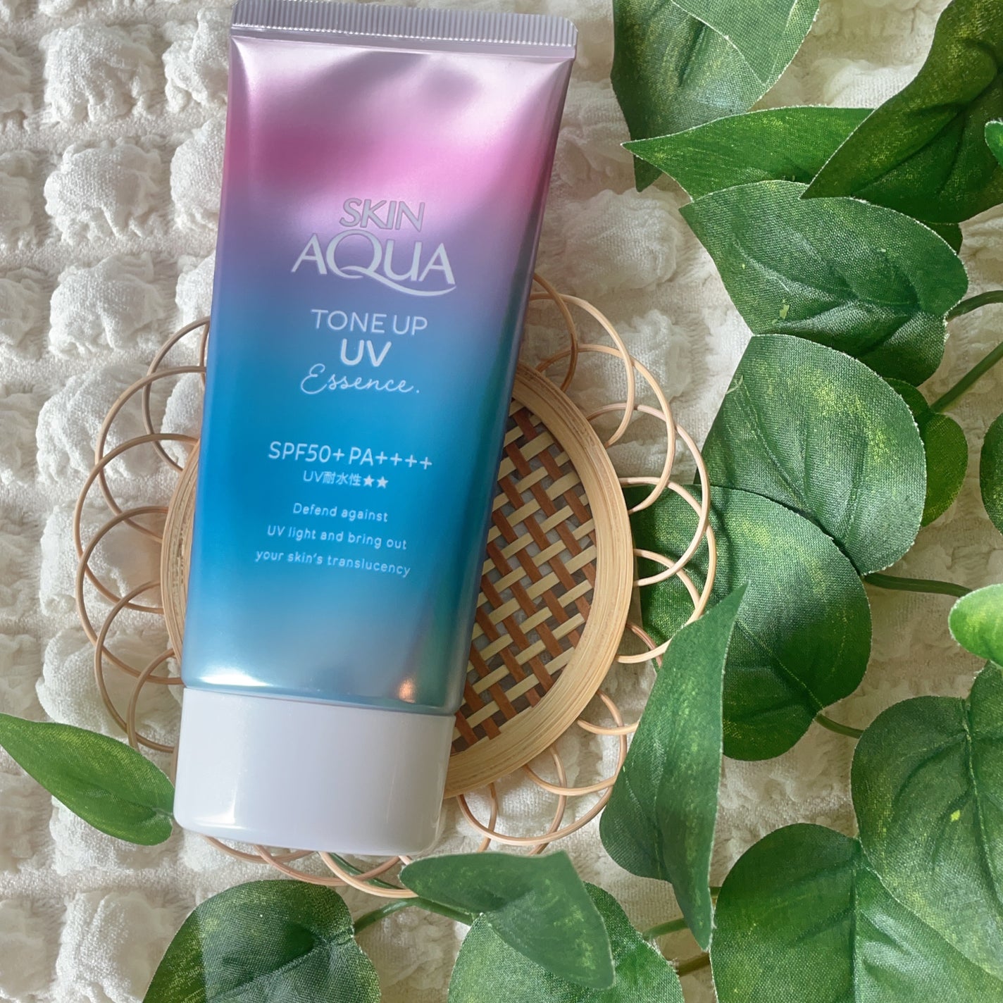 スキンアクア トーンアップUVエッセンス/スキンアクア/日焼け止めクリームを使ったクチコミ(1枚目)