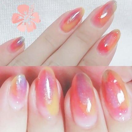 アーティスティックネールズ(グロー&クイック)/MAJOLICA MAJORCA/マニキュアを使ったクチコミ(3枚目)