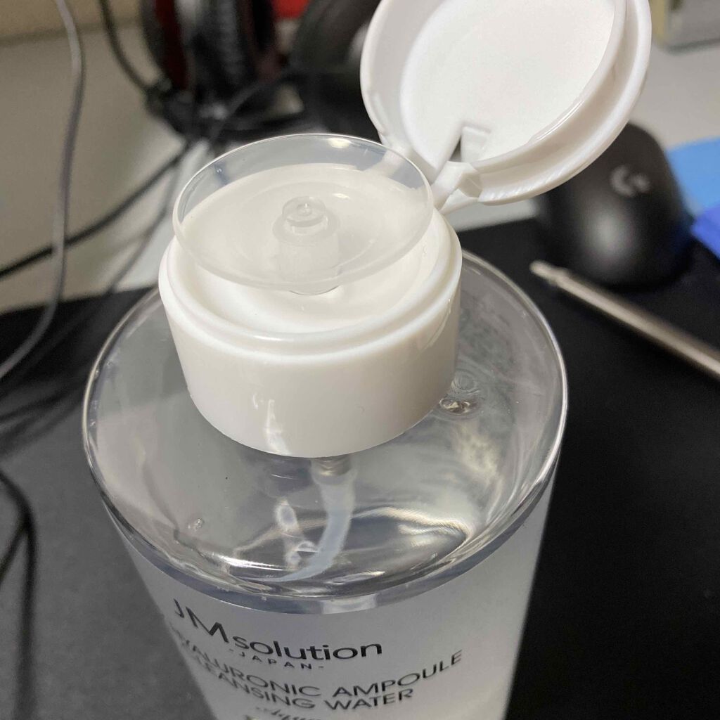 ヒアルロニック アンプルクレンジングウォーター/JMsolution/クレンジングウォーターを使ったクチコミ(2枚目)