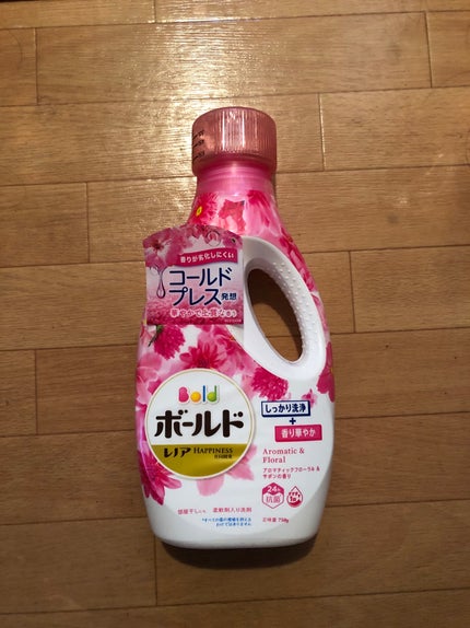 ボールドジェル アロマティックフローラル&サボンの香り/ボールド/柔軟剤を使ったクチコミ(1枚目)