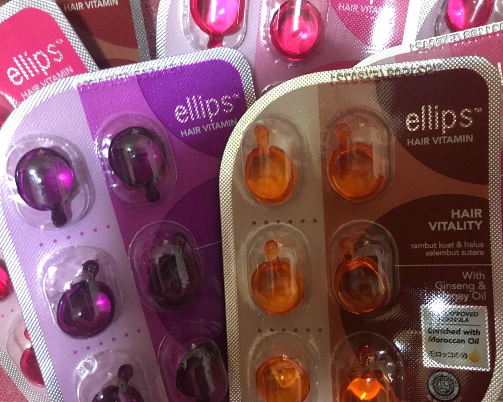 ヘアーオイル【トリートメント】/ellips/ヘアオイルを使ったクチコミ（1枚目）