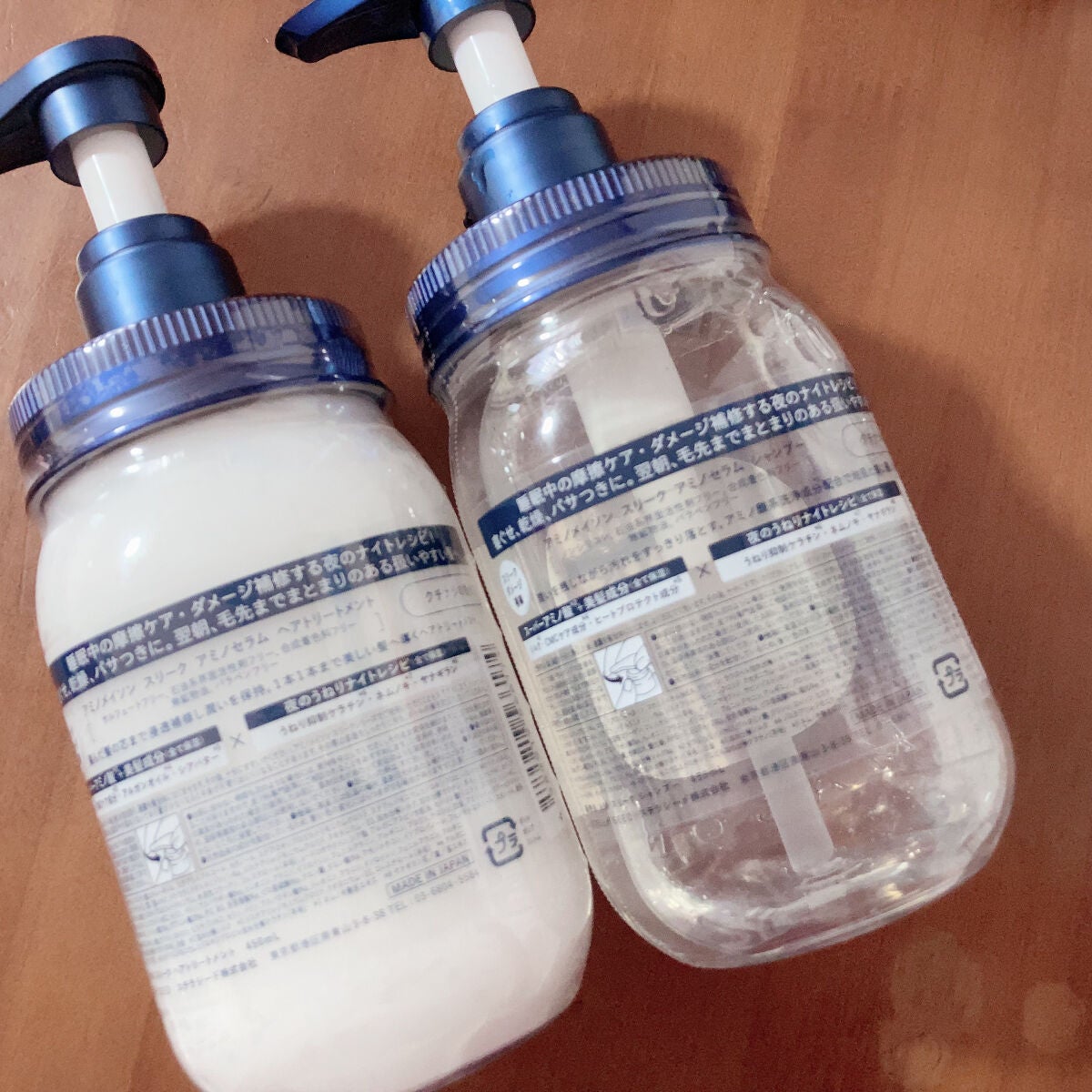 スリーク アミノセラム シャンプー/ヘアトリートメント/アミノメイソン/シャンプー・コンディショナーを使ったクチコミ(2枚目)