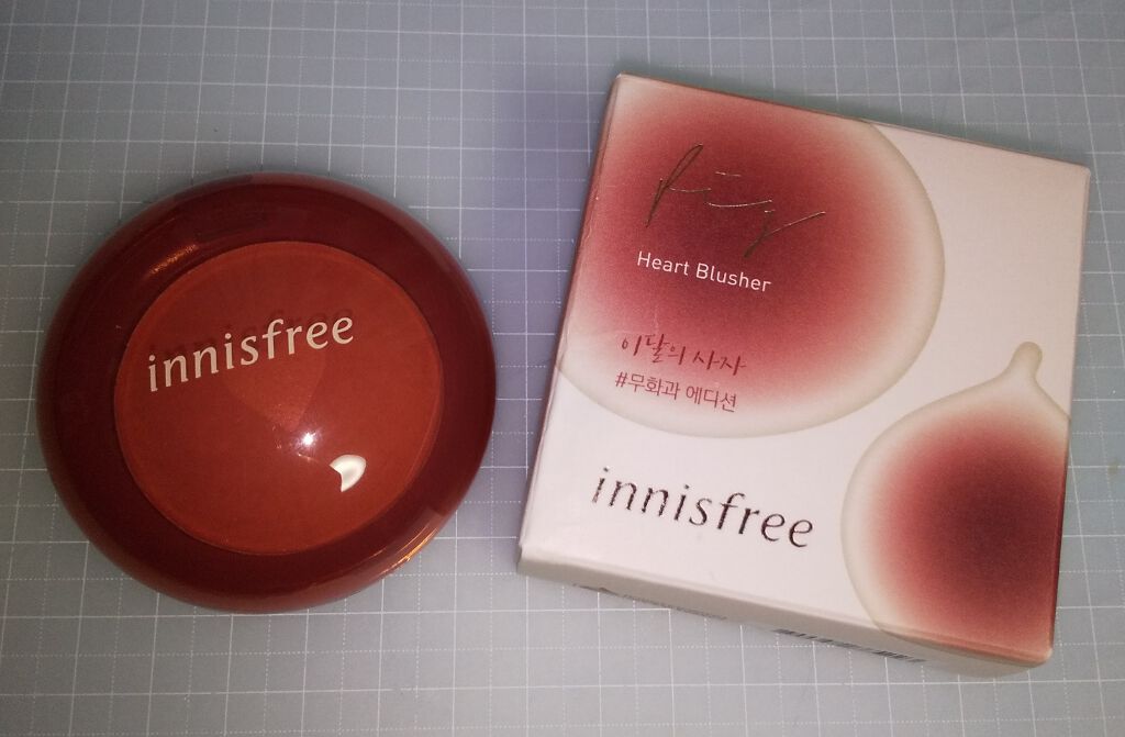 ハートブラッシャー/innisfree/パウダーチークを使ったクチコミ（3枚目）