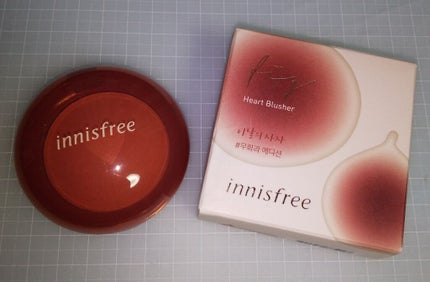 ハートブラッシャー/innisfree/パウダーチークを使ったクチコミ(3枚目)