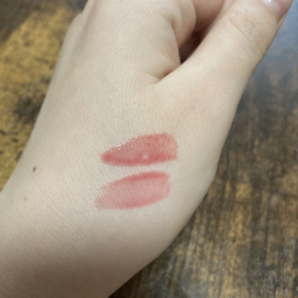 リップティントシロップ 02 ストロベリーシロップ/キャンメイク/リップティントを使ったクチコミ（2枚目）