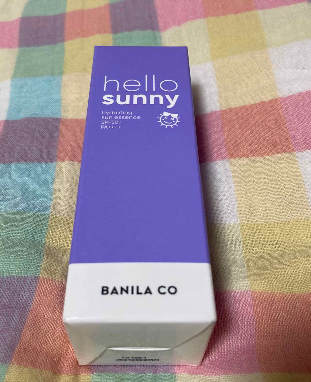 ハローサニー ハイドレイティング サンエッセンス/BANILA CO/日焼け止め・UVケアを使ったクチコミ（2枚目）