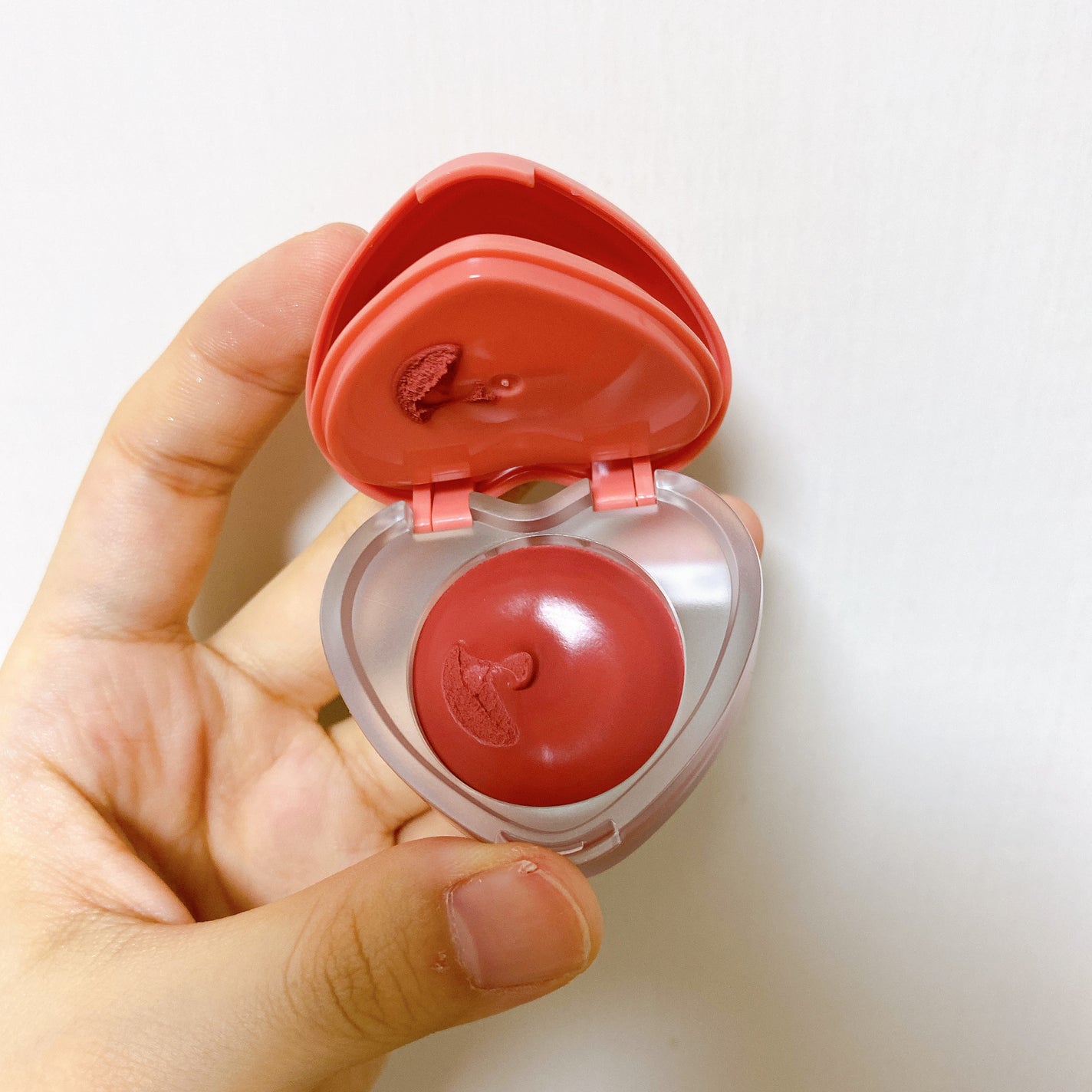 スフレカラーポット/dasique/口紅を使ったクチコミ(2枚目)