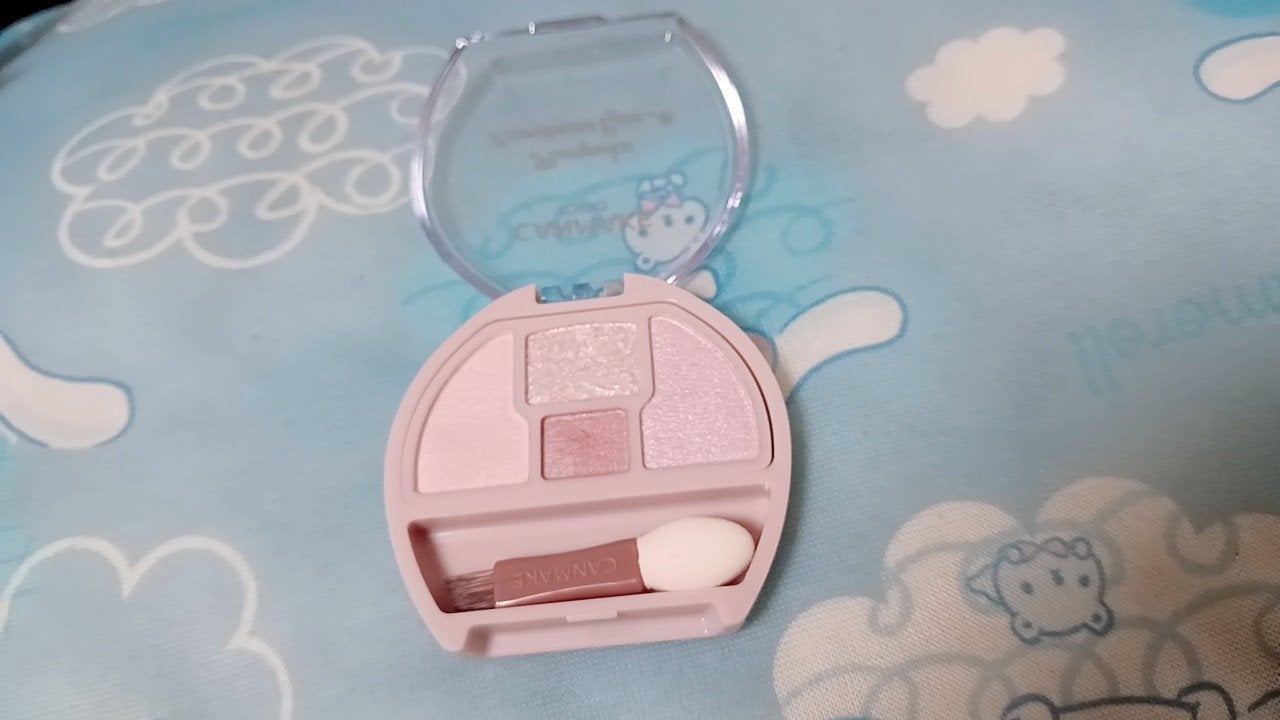 プランぷくコーデアイズ/キャンメイク/パウダーアイシャドウを使ったクチコミ(2枚目)