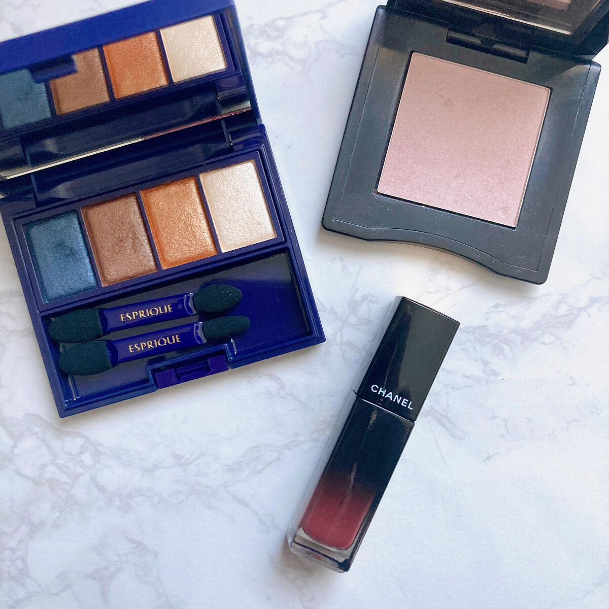 メロウ フィーリング アイズ ムーン エモーション 001 Clean Moon/ESPRIQUE/アイシャドウパレットを使ったクチコミ（1枚目）