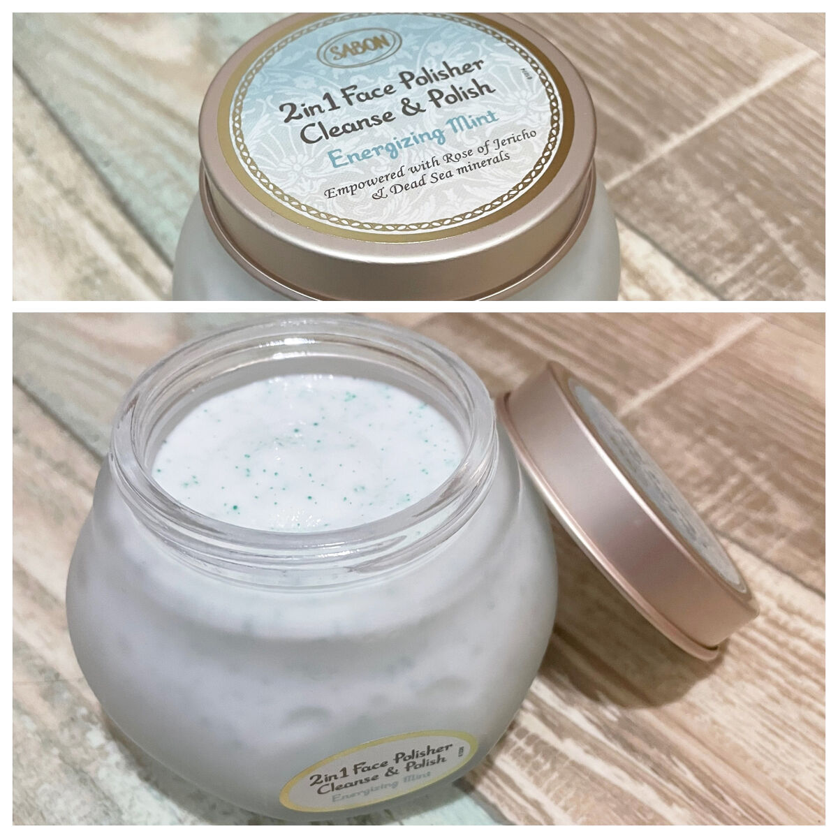 フェイスポリッシャー リフレッシング（ミント）/SABON/スクラブ・ゴマージュを使ったクチコミ（1枚目）