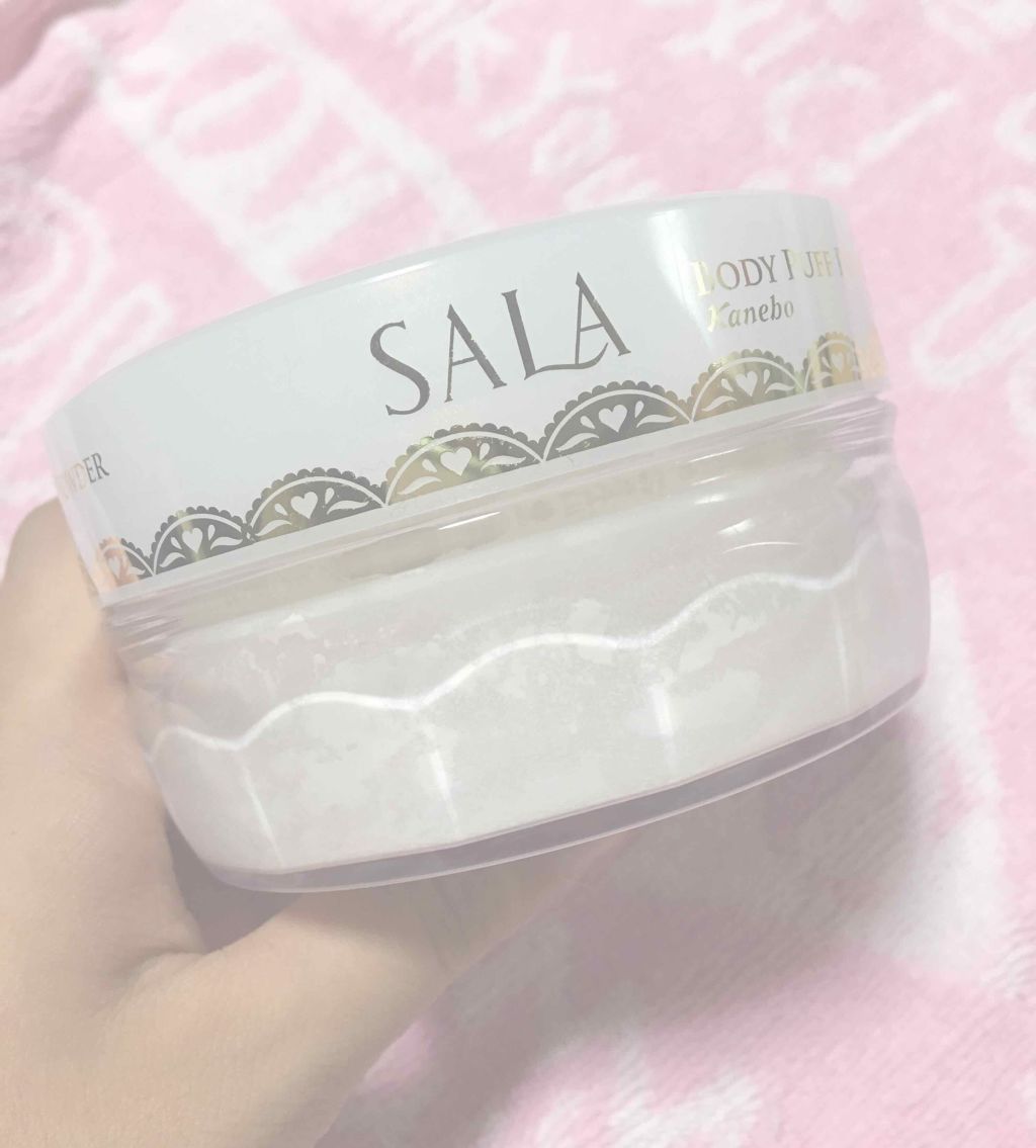 ボディパフパウダーN UV(サラの香り)/SALA/ボディパウダーを使ったクチコミ(1枚目)