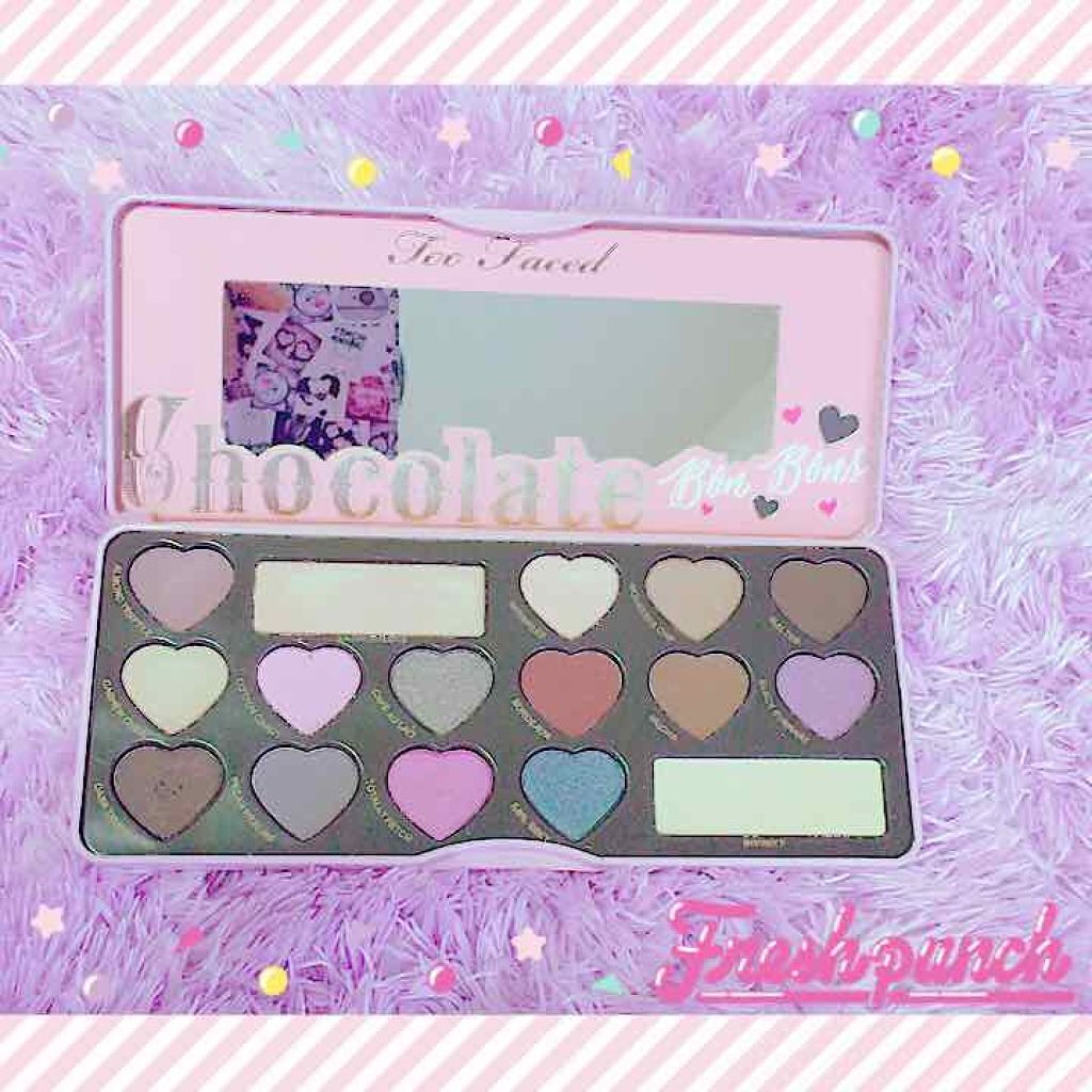 チョコレート ボンボン アイ シャドウ コレクション/Too Faced/アイシャドウパレットを使ったクチコミ(1枚目)