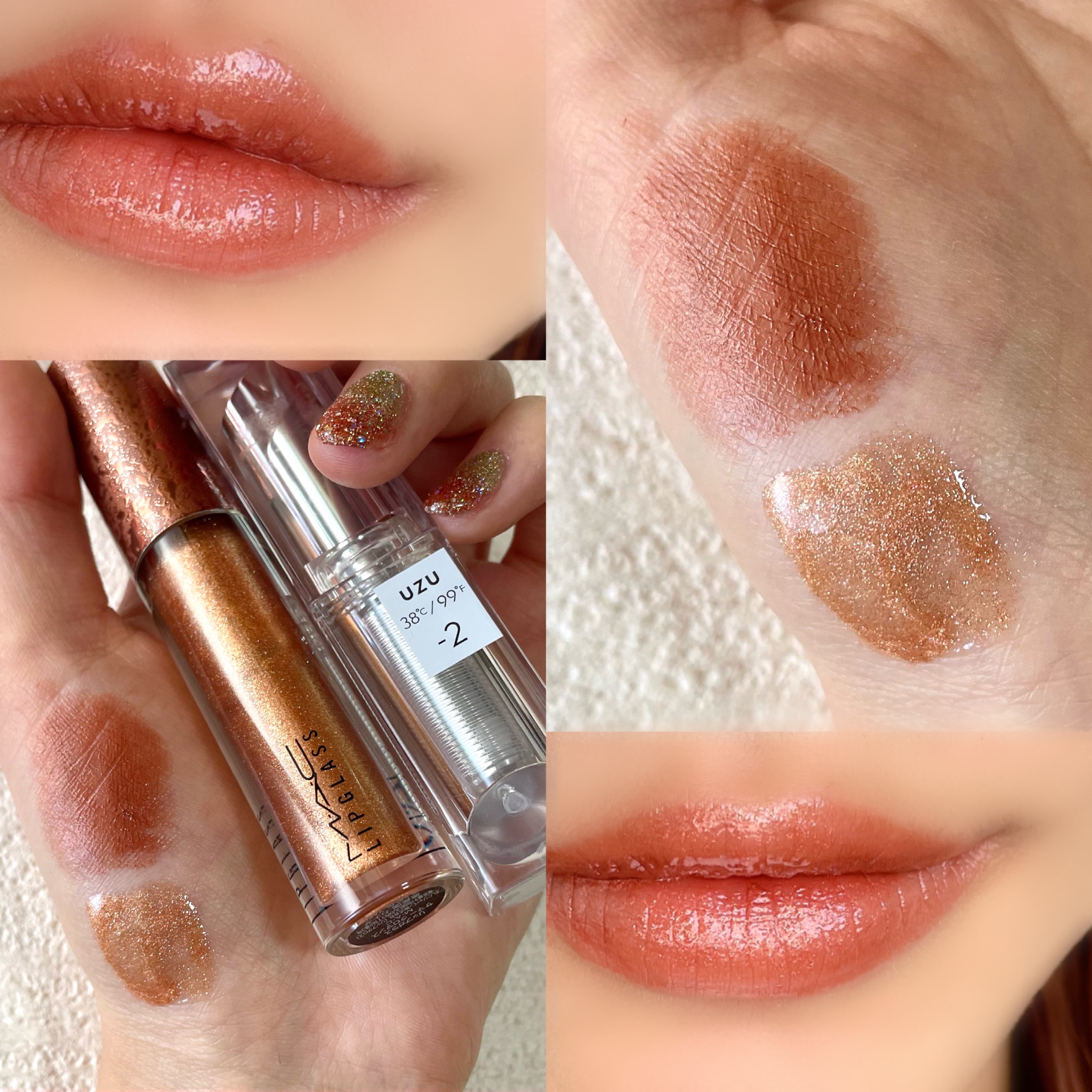 リップガラス サマー クロマンス(限定)/M・A・C/リップグロスを使ったクチコミ（3枚目）