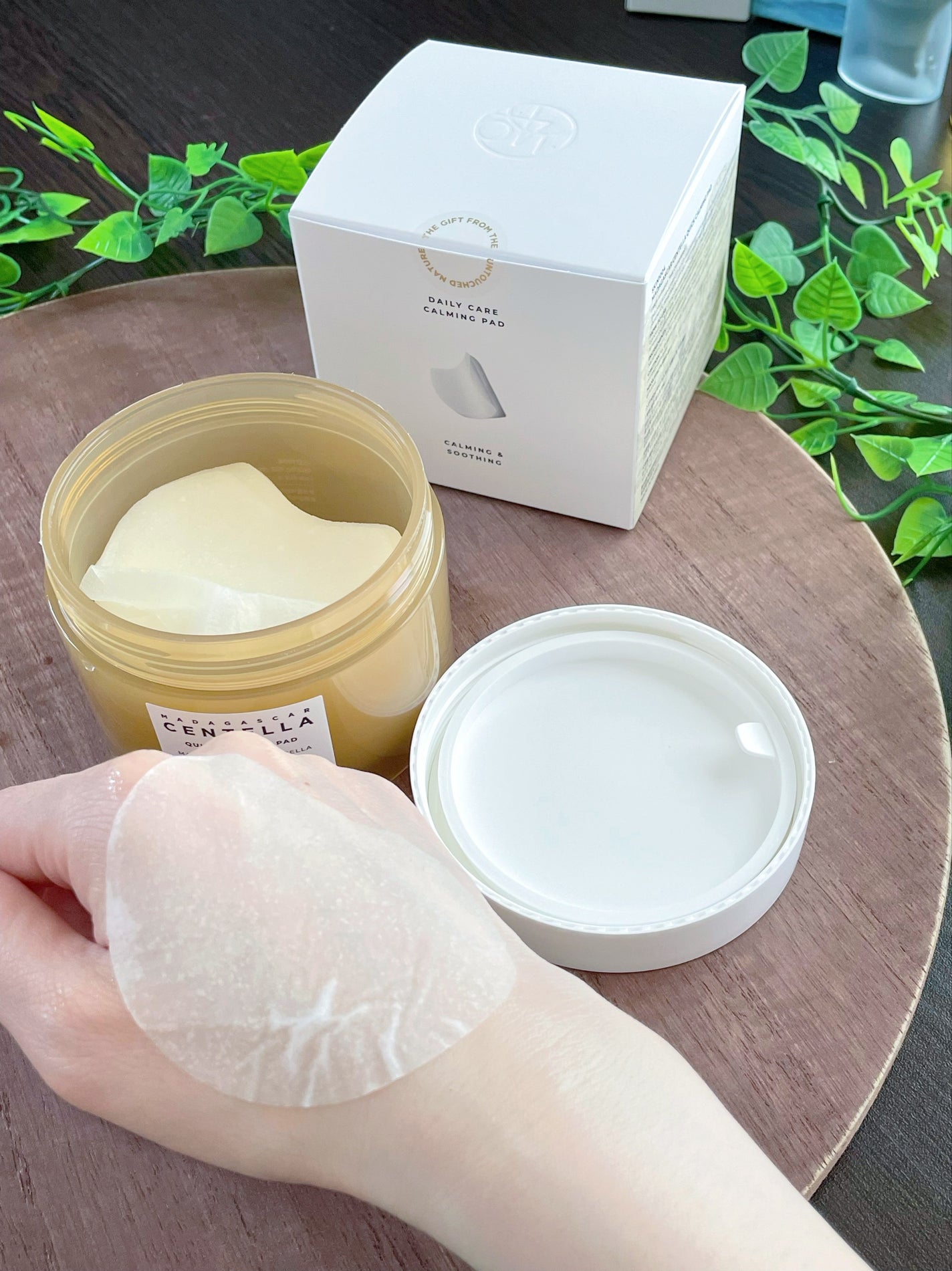 センテラ クイックカーミングパッド/SKIN1004/トナーパッドを使ったクチコミ(2枚目)