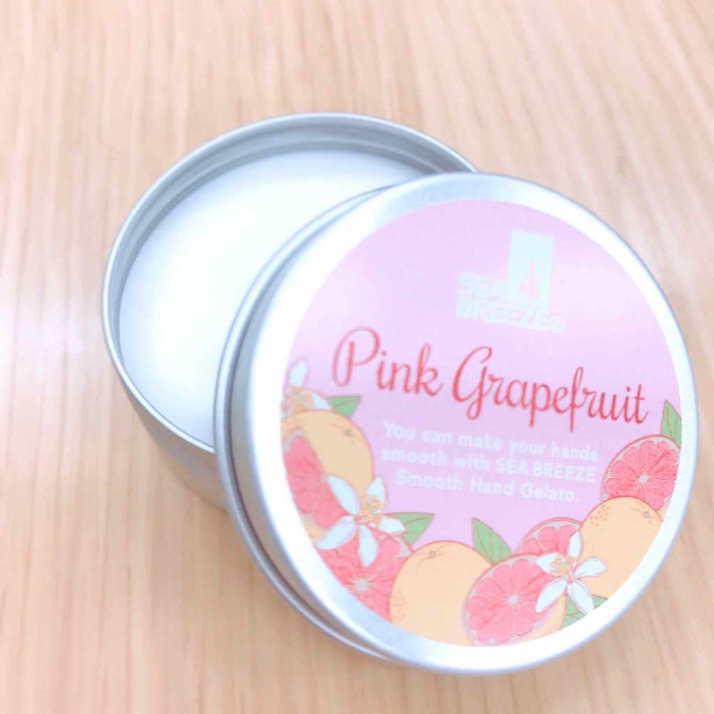 シーブリーズ　スムースハンドジェラート（ピンクグレープフルーツ）/シーブリーズ/ハンドクリームを使ったクチコミ（2枚目）