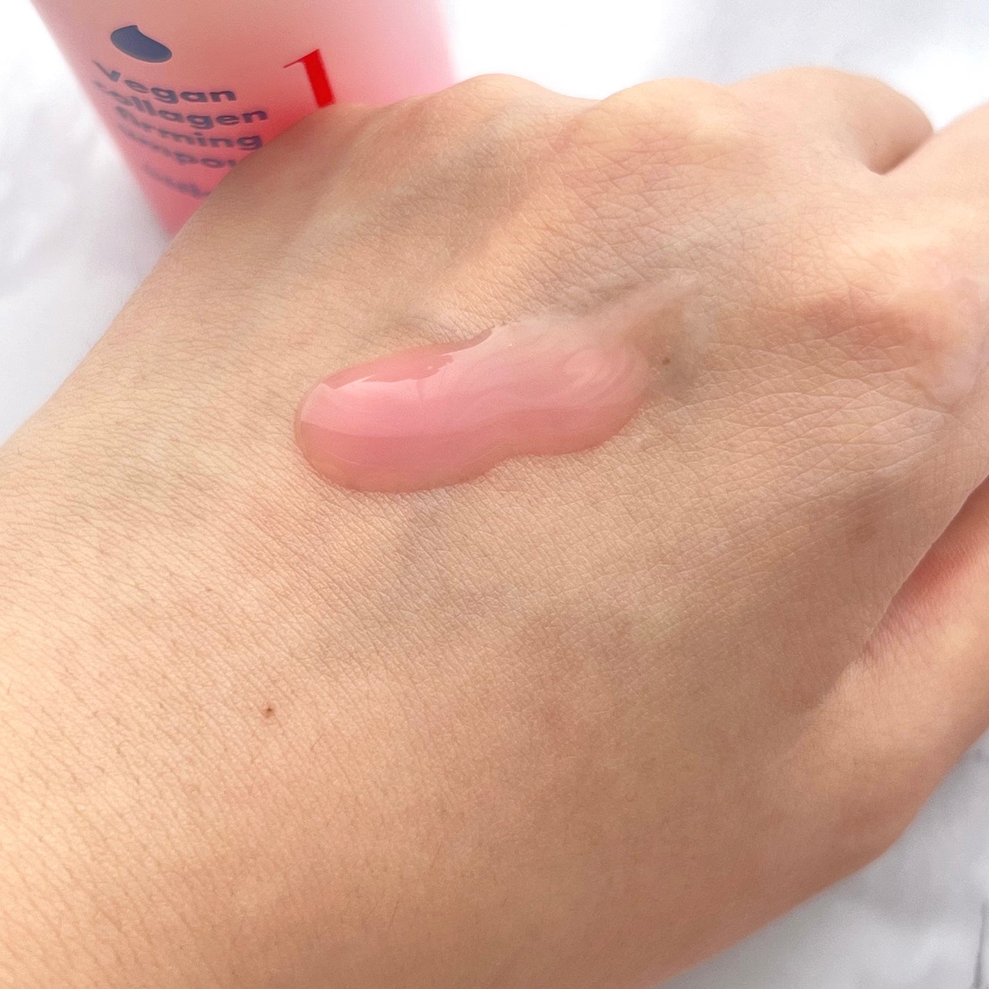 Vegan collagen firming ampoule/suiskin/美容液を使ったクチコミ(2枚目)