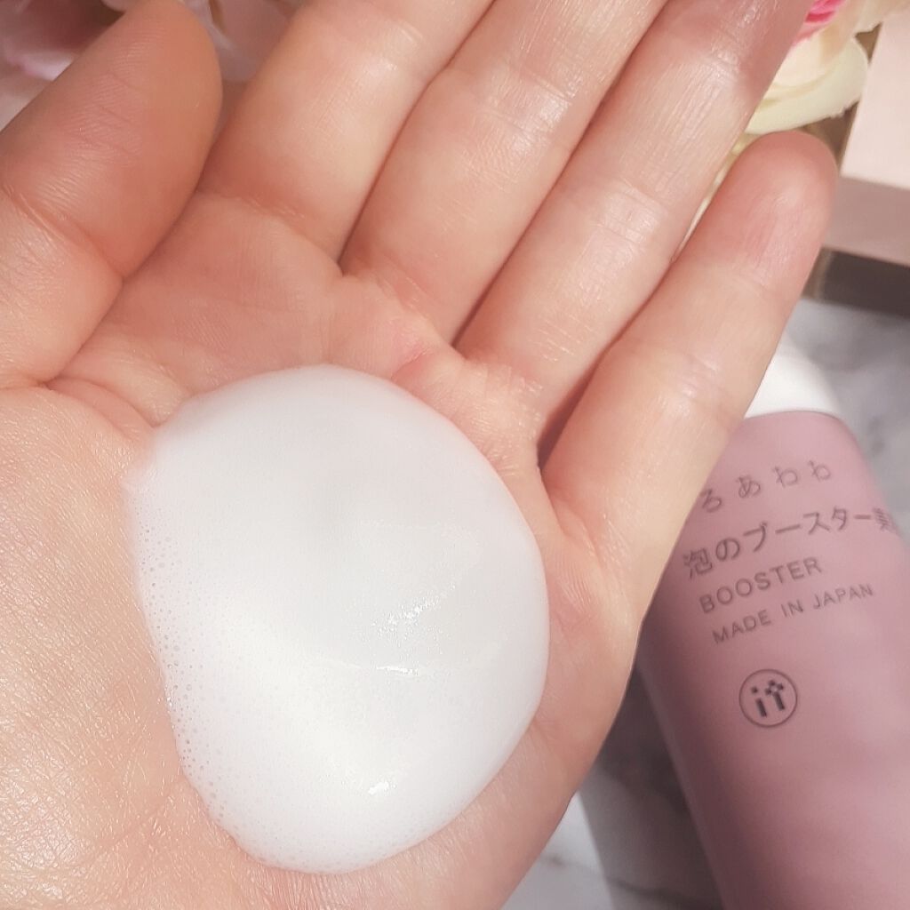 どろあわわ 泡のブースター美容液/健康コーポレーション/ブースター・導入液を使ったクチコミ（2枚目）