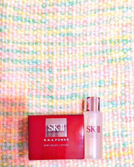 R.N.A.パワー エアリー ミルキー ローション/SK-II/乳液を使ったクチコミ(2枚目)